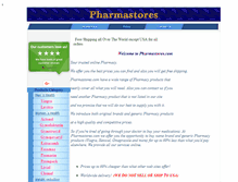 Tablet Screenshot of pharmastores.com